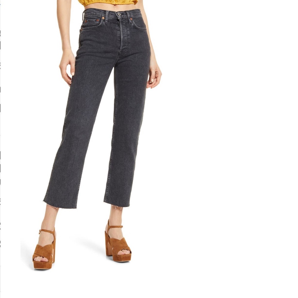 Re/done high waist jeans NWT